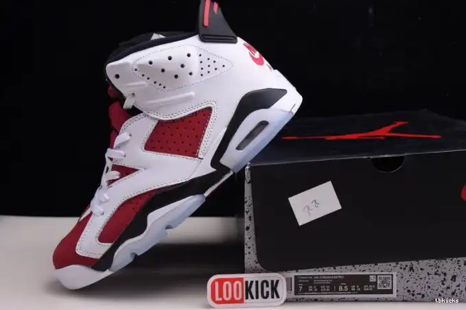 Rep TB RETRO JORDAN 'CARMINE' AIR 6 CT8529-106 2021 0614